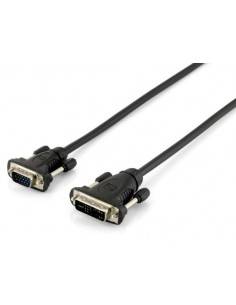 Equip 118943 adaptador de cable de vídeo 1,8 m DVI-A VGA (D-Sub) Negro