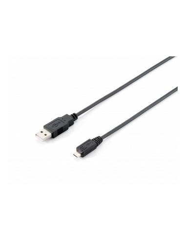 Equip 128523 cable USB 1,8 m USB 2.0 USB A Micro-USB B Negro