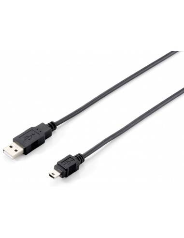 Equip 128521 cable USB 1,8 m USB 2.0 USB A Mini-USB B Negro