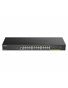 D-Link DGS-1250-28X switch Gestionado L3 Gigabit Ethernet (10 100 1000) Negro