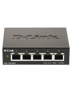 D-Link DGS-1100-05V2 switch Gestionado Gigabit Ethernet (10 100 1000) Negro