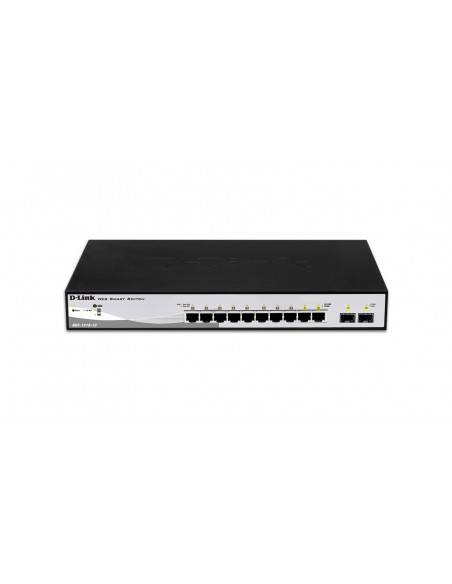D-Link DGS-1210-10 switch Gestionado L2 Gigabit Ethernet (10 100 1000) 1U Negro, Gris