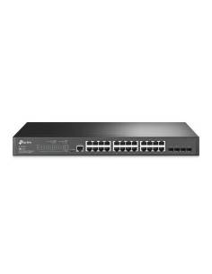 TP-LINK TL-SG3428 switch Gestionado L2 Gigabit Ethernet (10 100 1000) 1U Negro