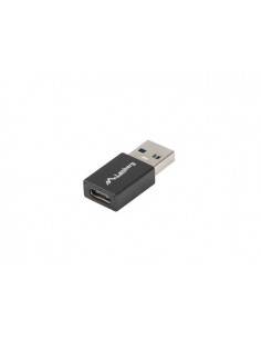 Lanberg AD-UC-UA-01 cambiador de género para cable USB 3.0 Type A USB 3.0 Type C Negro