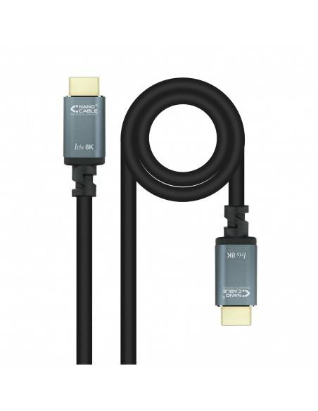 TooQ 10.15.8002 cable HDMI 2 m HDMI tipo A (Estándar) Negro