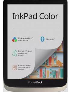 Pocketbook InkPad Color lectore de e-book Pantalla táctil 16 GB Wifi Plata