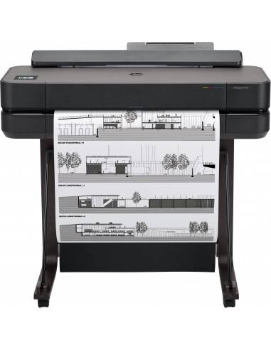 HP Designjet T650 24-in impresora de gran formato Wifi Inyección de tinta térmica Color 2400 x 1200 DPI Ethernet