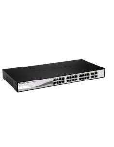 D-Link DGS-1210-26 switch Gestionado L2 Gigabit Ethernet (10 100 1000) 1U Negro, Gris