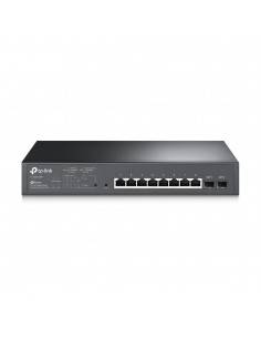 TP-LINK TL-SG2210MP switch Gigabit Ethernet (10 100 1000) Energía sobre Ethernet (PoE) Negro