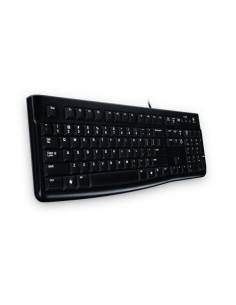 Logitech K120 teclado USB QWERTZ Alemán Negro