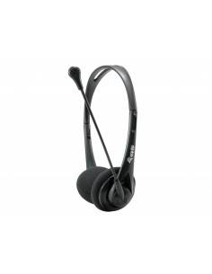 Equip Chat Headset Auriculares Diadema Conector de 3,5 mm Negro