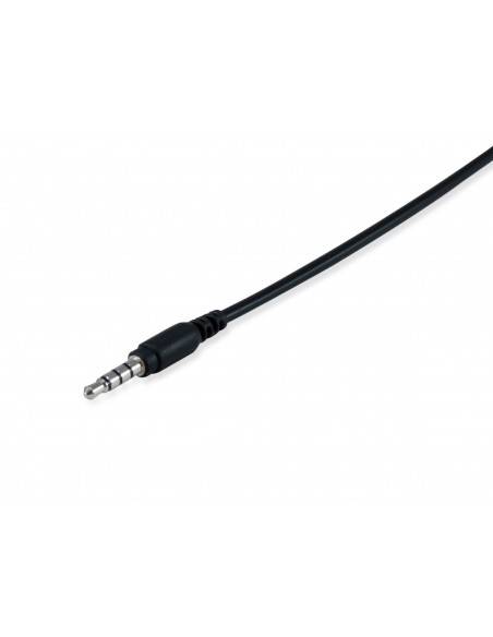 Equip Chat Headset Auriculares Diadema Conector de 3,5 mm Negro