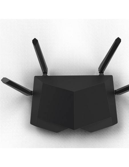 Tenda AC6 router inalámbrico Ethernet rápido Doble banda (2,4 GHz   5 GHz) Blanco