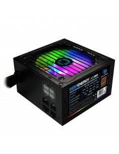 CoolBox DeepEnergy RGB600 unidad de fuente de alimentación 600 W 20+4 pin ATX ATX Negro