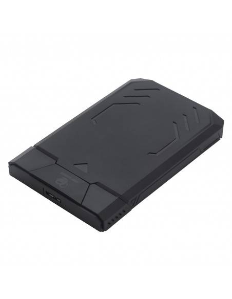 CoolBox DeepCase Carcasa de disco duro SSD Negro 2.5"