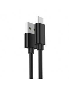 Ewent EC1033 cable USB 1 m USB 2.0 USB A USB C Negro