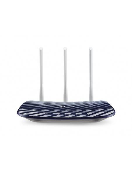 TP-LINK AC750 router inalámbrico Ethernet rápido Doble banda (2,4 GHz   5 GHz) Negro, Blanco