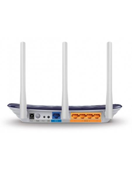 TP-LINK AC750 router inalámbrico Ethernet rápido Doble banda (2,4 GHz   5 GHz) Negro, Blanco