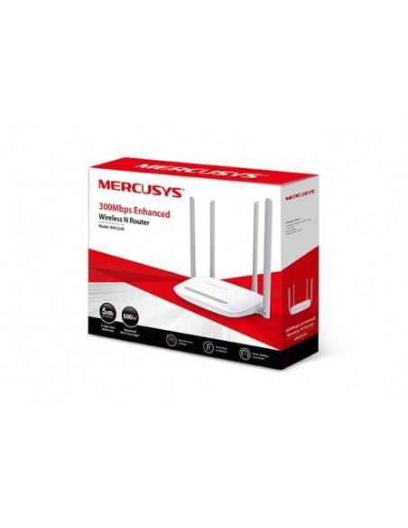Mercusys MW325R router inalámbrico Ethernet rápido Banda única (2,4 GHz) Blanco