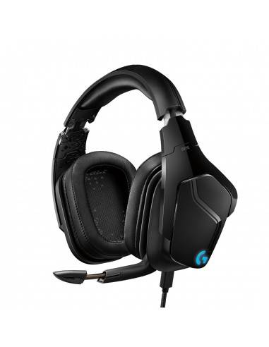 Logitech G G935 Gaming Headset Auriculares Diadema Conector de 3,5 mm Negro, Azul