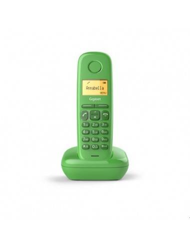 Gigaset A170 Teléfono DECT Identificador de llamadas Verde