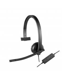 Logitech USB Headset H570e Auriculares Diadema Negro