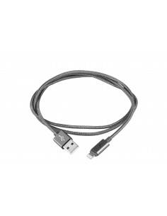 SilverHT Cable Lightning MFI - Smart Led Luxury Edition 1m - Gris oscuro