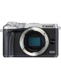 Canon EOS M6 Cuerpo MILC 24,2 MP CMOS 6000 x 4000 Pixeles Negro, Plata