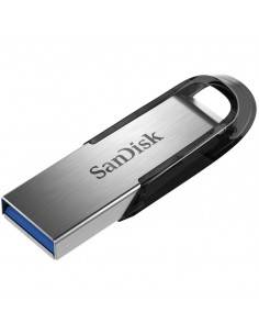 SanDisk Ultra Flair unidad flash USB 32 GB USB tipo A 3.0 Negro, Acero inoxidable