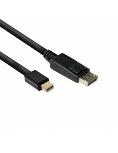 Ewent EW9866 cable DisplayPort 2 m Mini DisplayPort Negro
