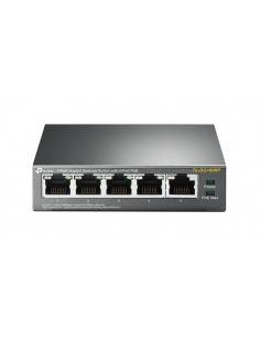 TP-LINK TL-SG1005P No administrado Gigabit Ethernet (10 100 1000) Energía sobre Ethernet (PoE) Negro