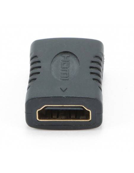 Gembird A-HDMI-FF cambiador de género para cable Negro
