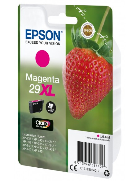Epson Strawberry Singlepack Magenta 29XL Claria Home Ink