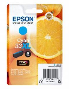 Epson Oranges Singlepack Cyan 33XL Claria Premium Ink
