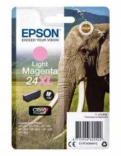 Epson Elephant Cartucho 24XL magenta claro