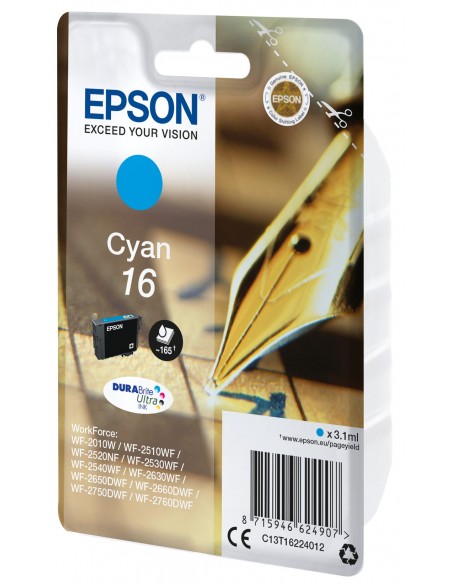 Epson Pen and crossword Cartucho 16 cian