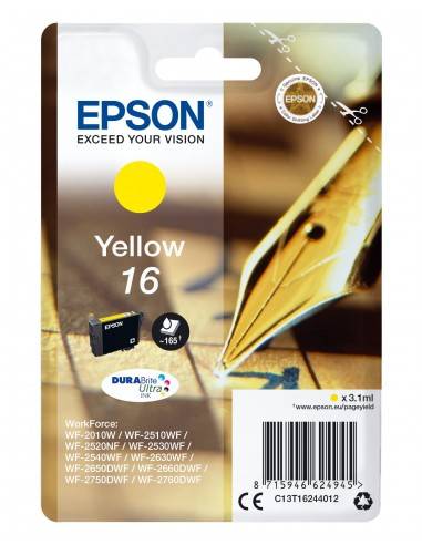 Epson Pen and crossword Cartucho 16 amarillo