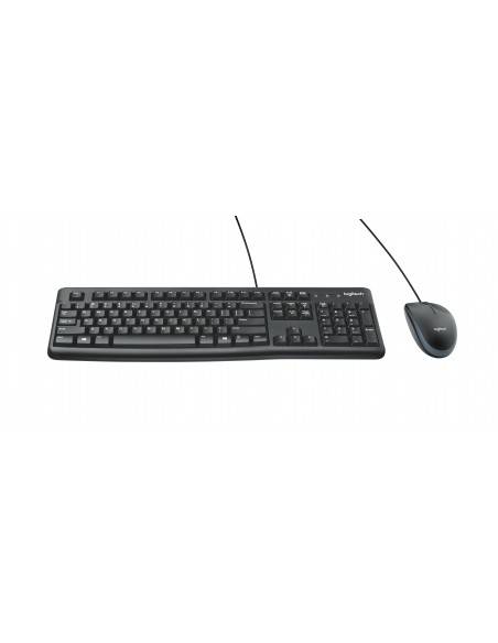 Logitech MK120 teclado USB QWERTY Internacional de EE.UU. Negro