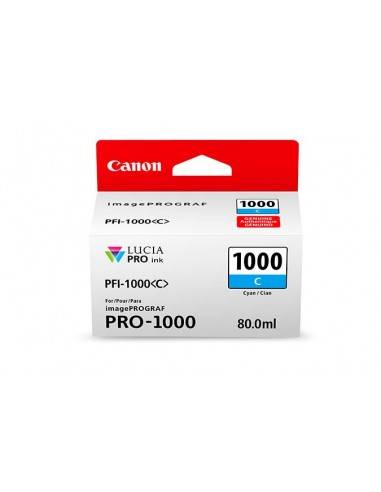 Canon PFI-1000 C cartucho de tinta Original Cian