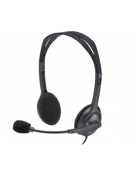 Logitech H110 Stereo Headset Auriculares Diadema Conector de 3,5 mm Gris