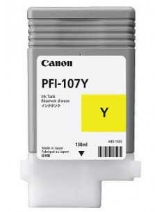 Canon PFI-107Y cartucho de tinta 1 pieza(s) Original Amarillo