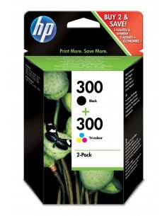 HP Pack de ahorro de 2 cartuchos de tinta original 300 negro Tri-color