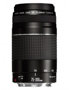 Canon EF 75-300mm f 4.0-5.6 III SLR Teleobjetivo Negro