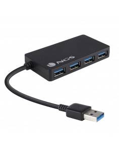 NGS iHub 3.0 USB 3.2 Gen 1 (3.1 Gen 1) Type-A 5000 Mbit s Negro