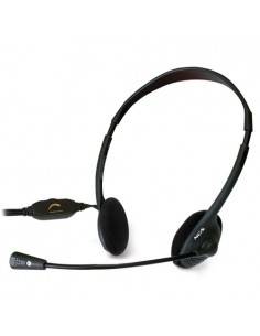 NGS MS103 auricular y casco Auriculares Diadema Conector de 3,5 mm Negro