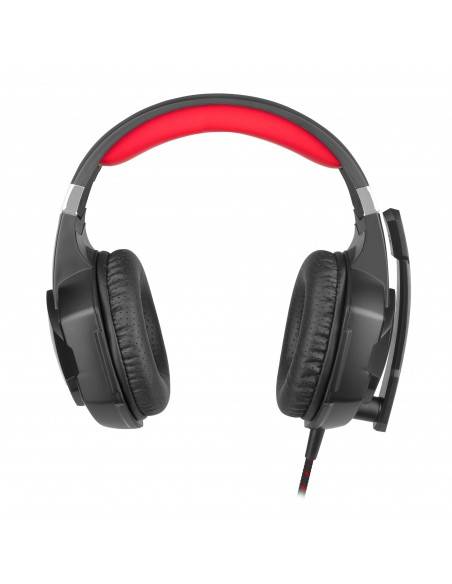 Mars Gaming MHX auricular y casco Auriculares Diadema Conector de 3,5 mm Negro, Rojo