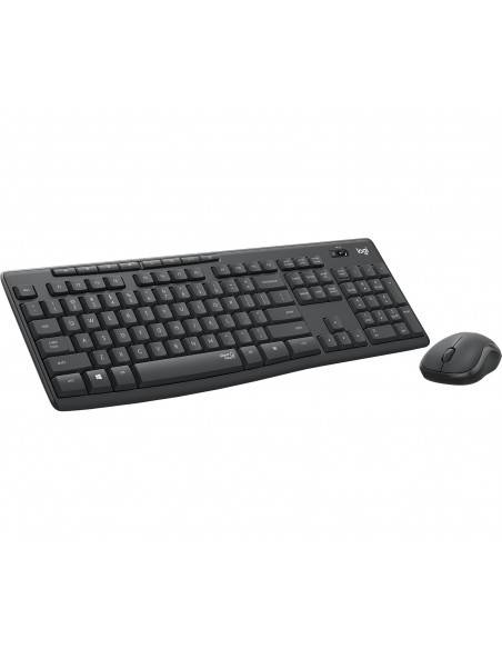 Logitech MK295 teclado RF inalámbrico QWERTY Español Negro