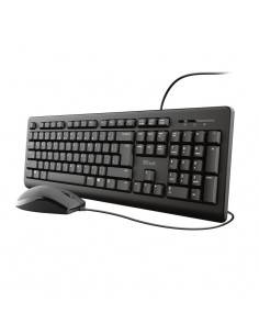 Trust TKM-250 teclado USB Español Negro