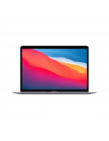 Apple MacBook Air Portátil 33,8 cm (13.3") Apple M 8 GB 256 GB SSD Wi-Fi 6 (802.11ax) macOS Big Sur Gris