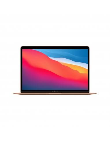 Apple MacBook Air Portátil 33,8 cm (13.3") Apple M 8 GB 256 GB SSD Wi-Fi 6 (802.11ax) macOS Big Sur Oro